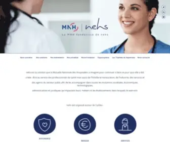 Nehs.com(Bienvenue) Screenshot