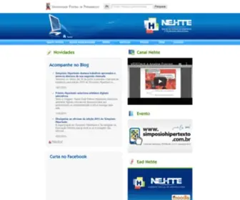 Nehte.com.br(NEHTE UFPE) Screenshot
