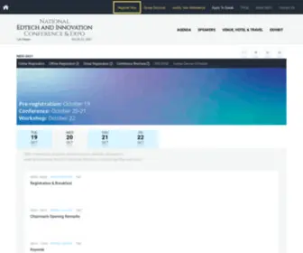 Neicweb.com(National EdTech and Innovation Conference & Workshop) Screenshot
