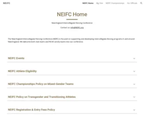 Neifc.org(Neifc) Screenshot