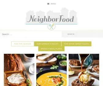 Neighborfoodblog.com(Food tastes better when it's shared) Screenshot