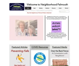 Neighborhoodfalmouth.org(Home) Screenshot