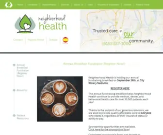 Neighborhoodhealthtn.org(Landing Page) Screenshot