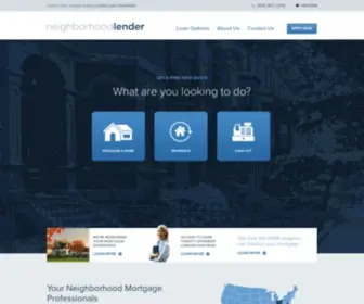 Neighborhoodlender.com(Neighborhood Lender) Screenshot