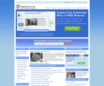 Neighborhoodlink.com(Neighborhood Link) Screenshot