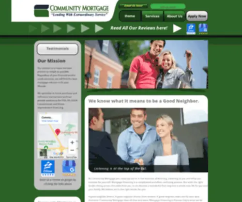 Neighborhoodmortgagekc.com(Community Mortgage) Screenshot