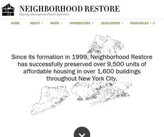 NeighborhoodreStore.org(Neighborhood Restore) Screenshot