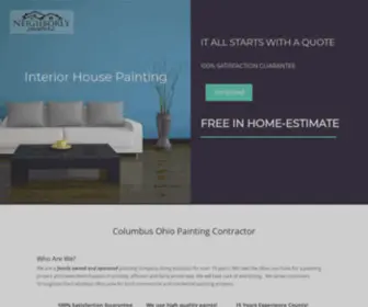 Neighborlypainters.com(Neighborly Painters) Screenshot