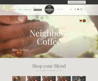 Neighborscoffeeroasters.com(Neighbors Coffee) Screenshot