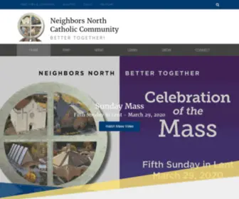 Neighborsnorth.org(Neighbors North Catholic Community) Screenshot