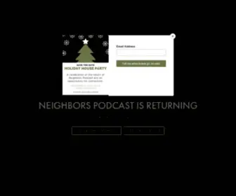 Neighborspodcast.com(Neighbors) Screenshot