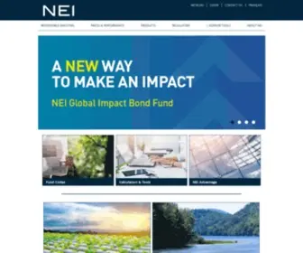 Neiinvestments.com(NEI Investments) Screenshot