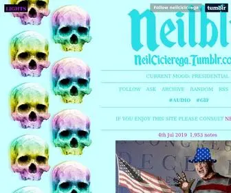 Neilblr.com(Current mood) Screenshot