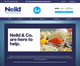 Neild.com.au(Food Service Ingredients & Packaging) Screenshot