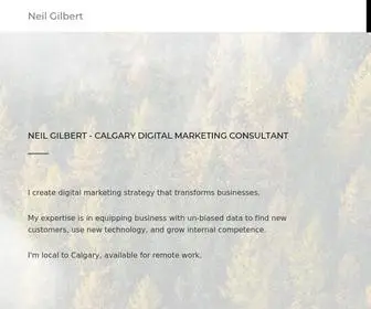 Neilgilbert.ca(Neil Gilbert) Screenshot