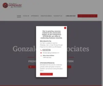 Neilgonzalezlaw.com(Lawyer Firm) Screenshot