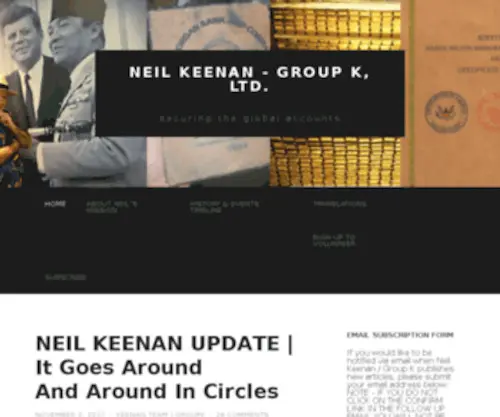 Neilkeenan.com(Group K) Screenshot