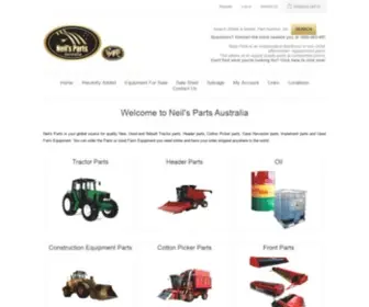 Neils.com.au(New & Used Tractor Parts) Screenshot