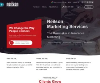 Neilsonmarketing.com(Insurance Marketing Company) Screenshot