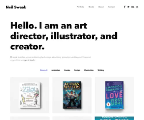 Neilswaab.com(Neil Swaab) Screenshot
