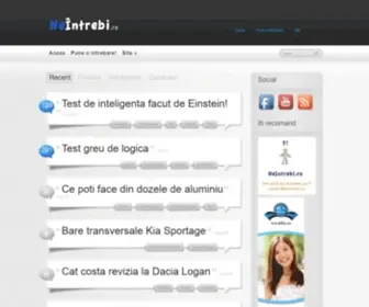 Neintrebi.ro(Intrebari si raspunsuri) Screenshot