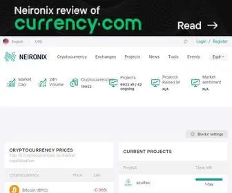 Neironix.io(Blog platform about) Screenshot