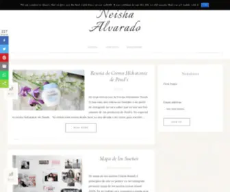 Neishaalvarado.com(Bluehost) Screenshot