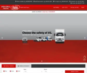 Neisuzu.com.au(North East Isuzu) Screenshot