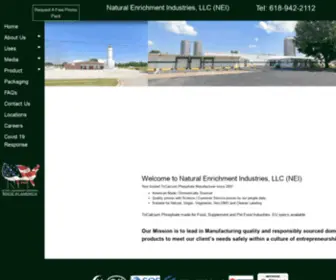 Neitcp.com(Natural Enrichment Industries) Screenshot