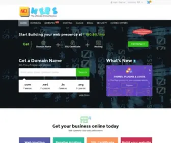 Neiwebs.com(North East India Webs Server Hosting & Domain Registration) Screenshot