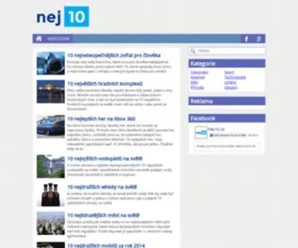 Nej10.cz(Nejlepší) Screenshot