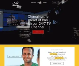 Nejattv.org(Building the Church in Afghanistan and Iran) Screenshot