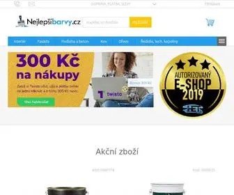 NejLepsibarvy.cz(Nabízíme širokou škálu barev) Screenshot