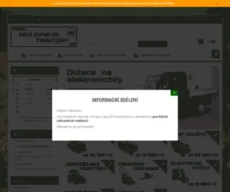 NejLevnejsitraktory.cz(Jsme firma s dlouholetou tradicí) Screenshot