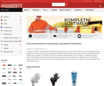 Nejodevy.cz(Ochranné pracovní pomůcky) Screenshot