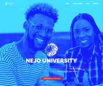 Nejouniversity.com(Nejo University) Screenshot