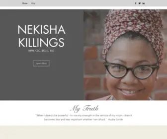 Nekishakillings.com(Nekisha Killings MPH IBCLC) Screenshot