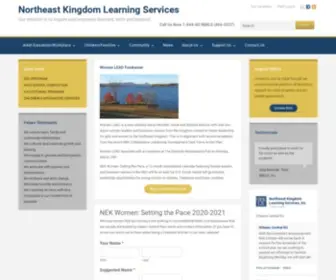 Neklsvt.org(Northeast Kingdom Learning Services) Screenshot