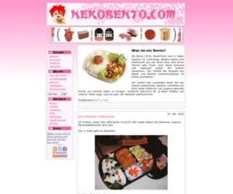 Nekobento.com(Japanische Rezepte für jeden Tag) Screenshot