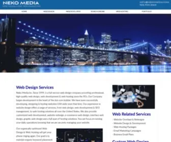 Nekomedia.com(Neko Media Web Design San Francisco Bay Area) Screenshot