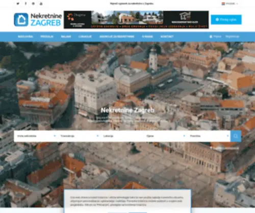 Nekretnine-Zagreb.net(Oglasnik za nekretnine Zagreb) Screenshot