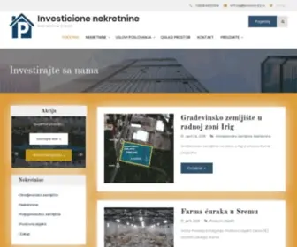 Nekretnineprostor.com(Investicione nekretnine) Screenshot