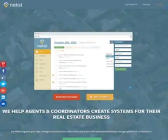 Nekstapp.com(Real Estate Task Management and Real Estate Assistant) Screenshot