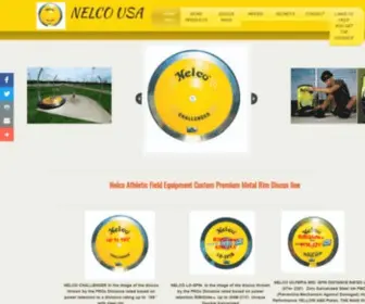 Nelcousa.com(Track and Field Equipment) Screenshot