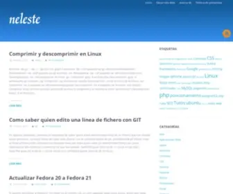 Neleste.com(Información) Screenshot