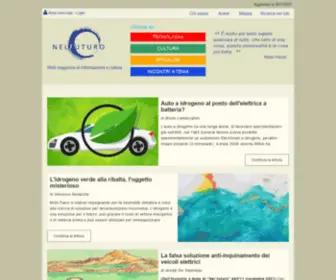 Nelfuturo.com(Benvenuti nel nostro web magazine) Screenshot