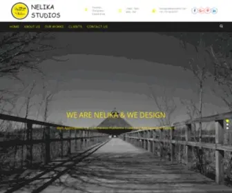 Nelikastudios.com(We get your ideas online) Screenshot