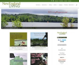 Nelivingmagazine.com(New England Products Lodging Take) Screenshot