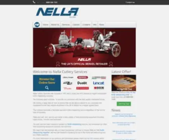 Nellacut.com(Nella Cutlery Services) Screenshot