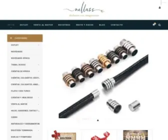 Nellass.com(Tienda online de abalorios) Screenshot